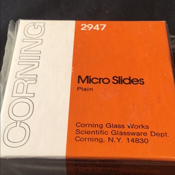 4 CORNING 2947 micro slides NEW sealed - Picture 1 of 2